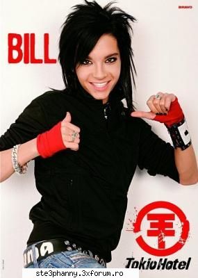 Bill - deci uite sunt noua pe pe aici hai k va pun si eu - Tokio Hotel